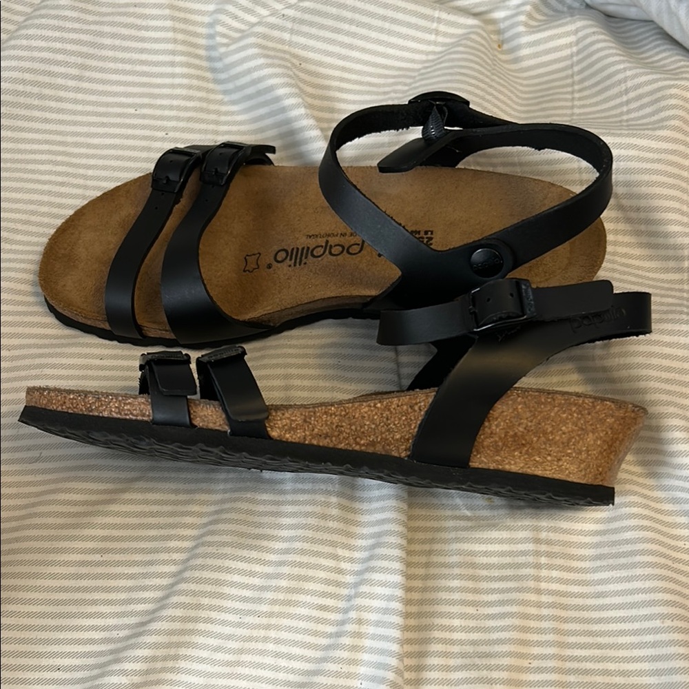 Papillio Women's Lana Black Sandals - Picture 6 of 7